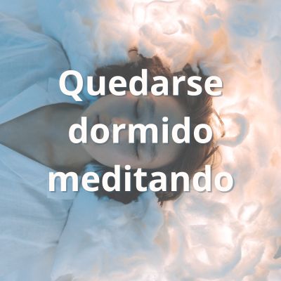 Dormido meditando