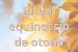 ritual equinoccio de otoño