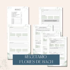 Recetario Flores de Bach