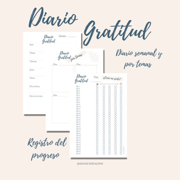 Diario Gratitud