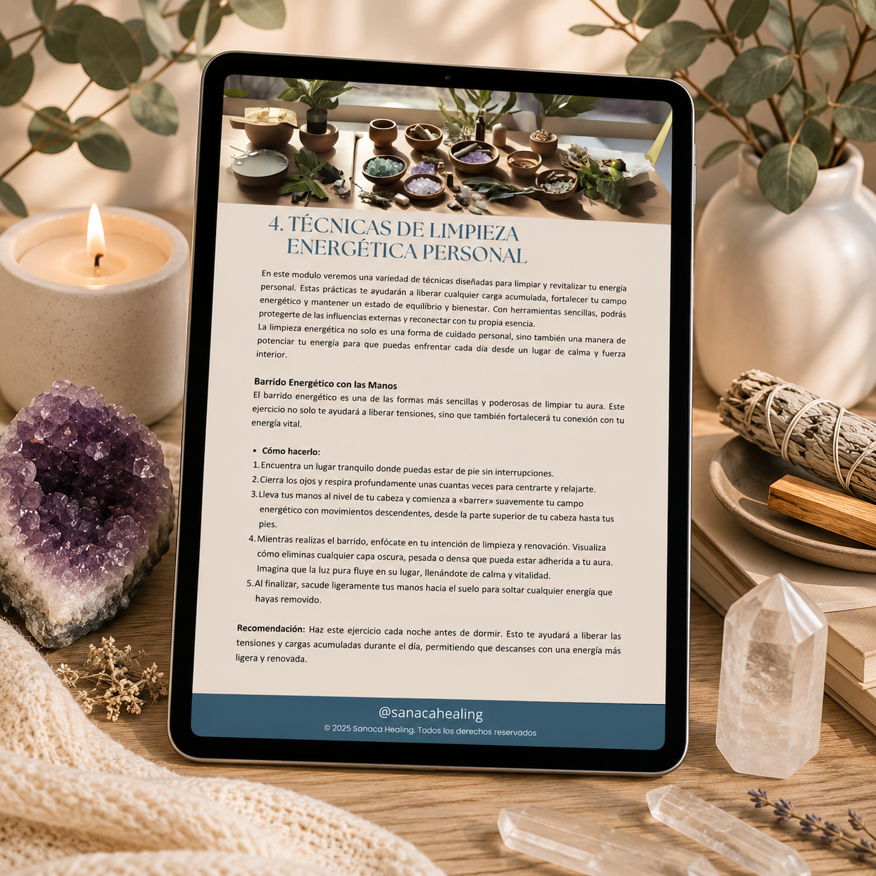ebook limpieza energética y protección